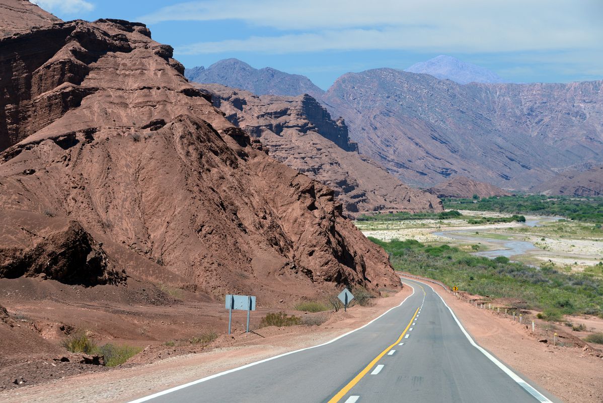 21 Descending To The Valley Floor On The Drive Through Quebrada de Cafayate South Of Salta